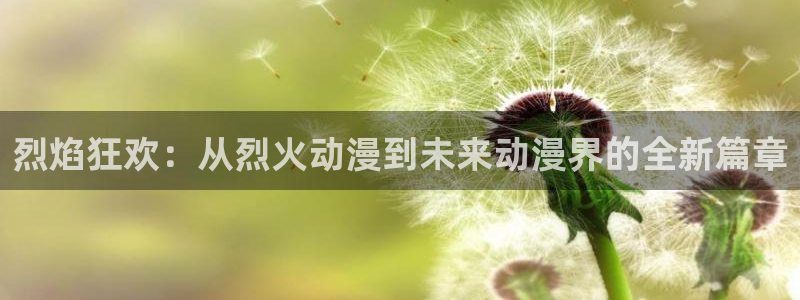 日本动漫网：烈焰狂欢：从烈火动漫到未来动漫界的全新篇章